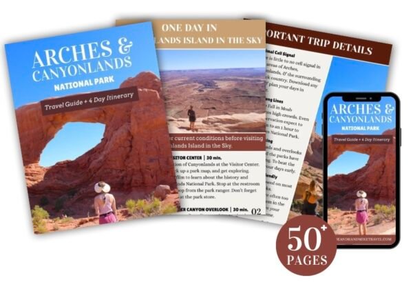 Arches & Canyonlands Island in the Sky National Park Travel Guide + 4 Day Itinerary