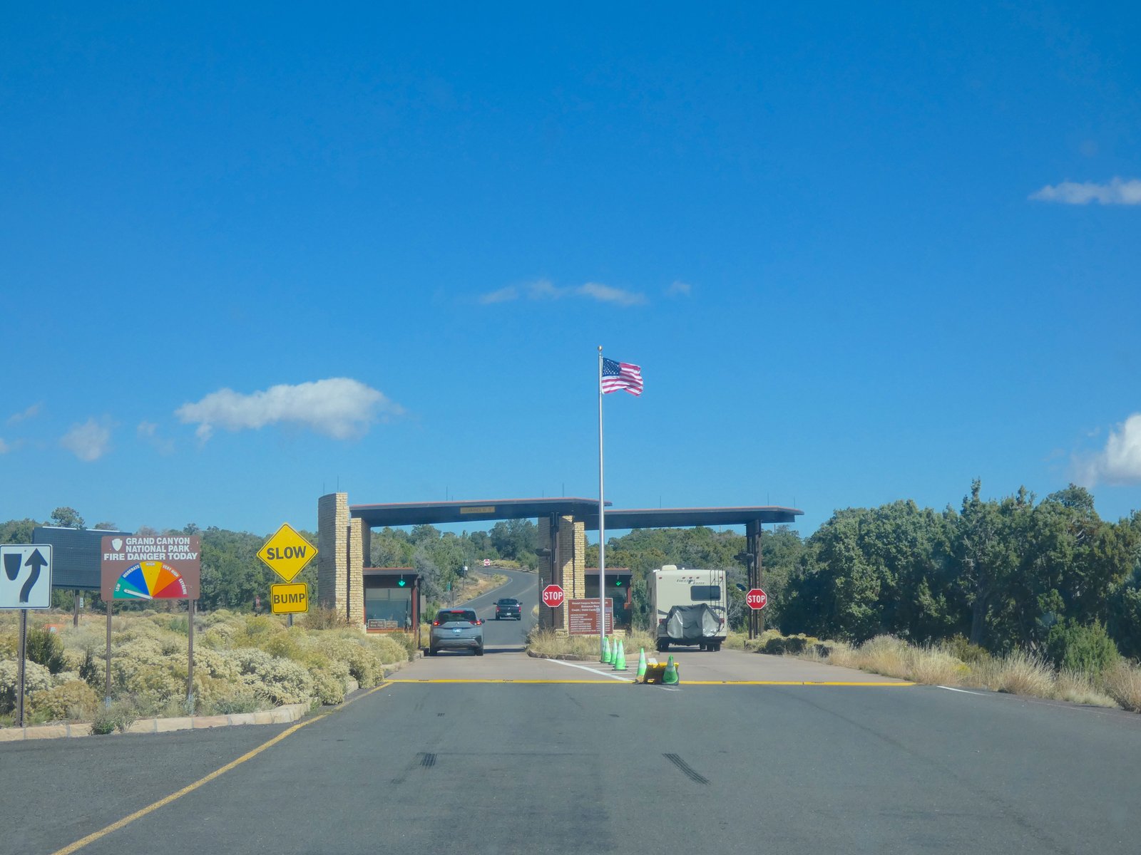 photo of entrance station 